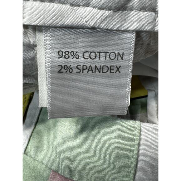 Kiel James Patrick Whaley Preppy Patchwork Shorts W40 Madras Colorblock Classic - Picture 4 of 9